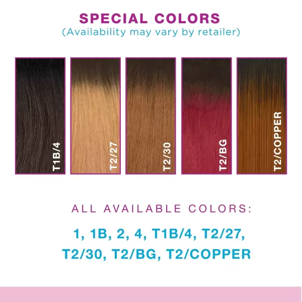 Sensationnel Instant UPDOWN halfwig Pony - Instant Weave Up and Down 4 style in 1 half wig and pony wrap - INSTANT UD Unit 17 