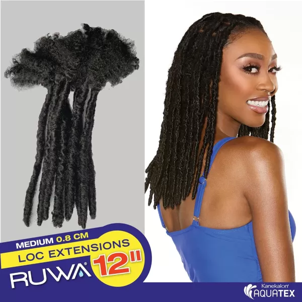 Sensationnel Ruwa Loc extensions braiding hair – Ruwa Loc extensions water repellent kanekalon fast dry synthetic braid - Ruwa Loc extensions 