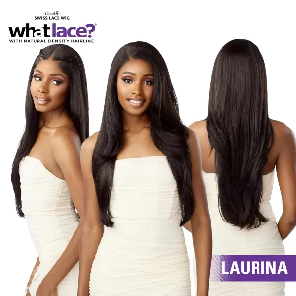 Sensationnel What Lace 13x6 Wigs - LAURINA synthetic wig Cloud 9 with preplucked hairline - Whatlace LAURINA 