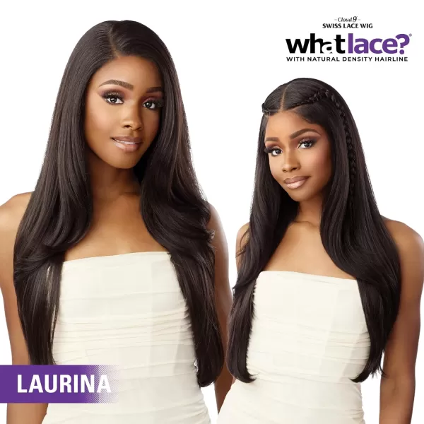 Sensationnel What Lace 13x6 Wigs - LAURINA synthetic wig Cloud 9 with preplucked hairline - Whatlace LAURINA 