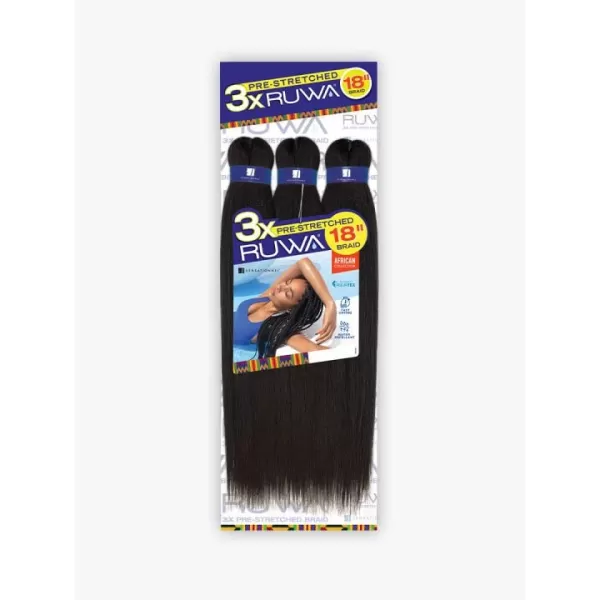 Sensationnel X-Pression 100% Kanekalon Crochet Braid - 2X RUWA Pre-Stretched 30" 