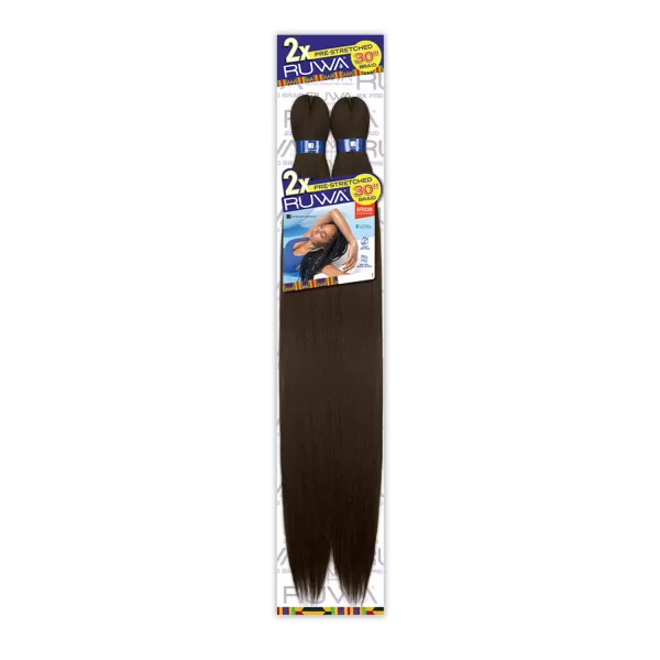 Sensationnel X-Pression 100% Kanekalon Crochet Braid - 2X RUWA Pre-Stretched 30" 