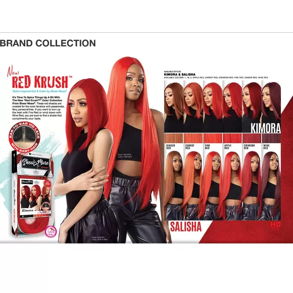 Shear Muse Sensationnel HD Lace Synthetic Wig - SALISHA 