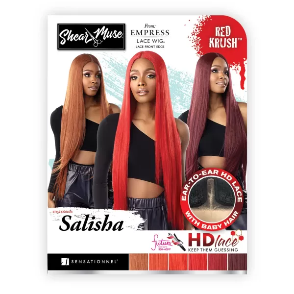 Shear Muse Sensationnel HD Lace Synthetic Wig - SALISHA 