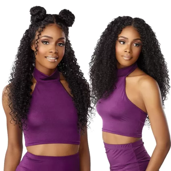 Sensationnel Butta Pre-styled Lace Front Wigs - Butta prestyled unit 2 glueless 2 way hand tied part lace synthetic wig preplucked hairline - Butta Styled Unit 2 