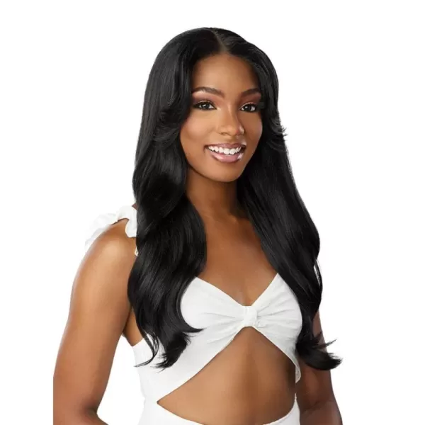 Sensationnel Dashly lace Front Wig - hand tied ear to ear soft lace synthetic with baby hair 5 Inch Deep Part - Dashly lace unit 27 