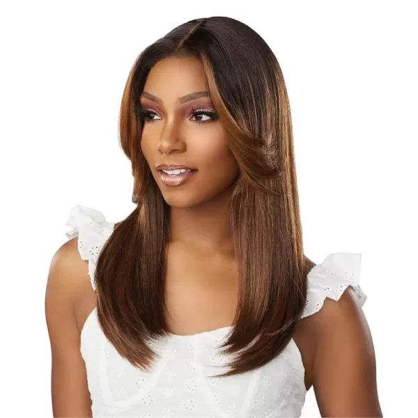 Sensationnel Dashly lace Front Wig - hand tied ear to ear soft lace synthetic with baby hair 5 Inch Deep Part - Dashly lace unit 31 