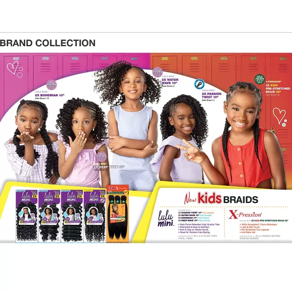 Sensationnel African Collection 3X X-Pression Pre-Stretched Braid 28"  