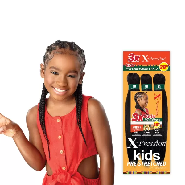 Sensationnel African Collection 3X X-Pression Pre-Stretched Braid 28"  