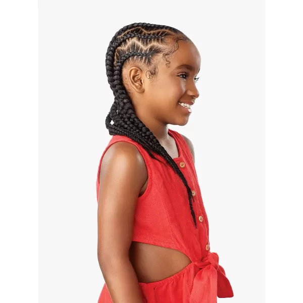 Sensationnel Braiding Sensationnel African Collection 3X X-PRESSION KIDS PRE-STRETCHED BRAID 28″ 