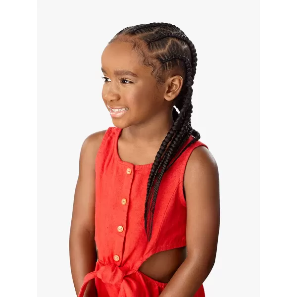 Sensationnel Braiding Sensationnel African Collection 3X X-PRESSION KIDS PRE-STRETCHED BRAID 28″ 