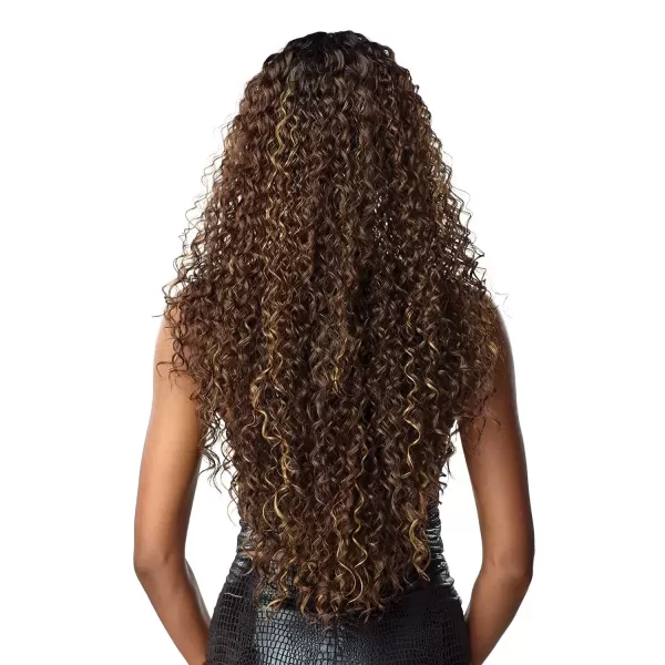 imageSensationnel Vice Synthetic HD Lace Front Wig  VICE UNIT 1 1B Off BlackCH30