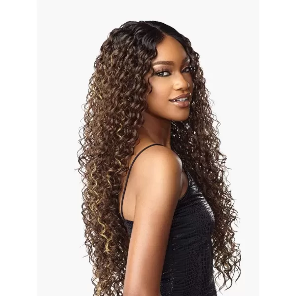 imageSensationnel Vice Synthetic HD Lace Front Wig  VICE UNIT 1 1B Off BlackFLAMBOYAGESAND