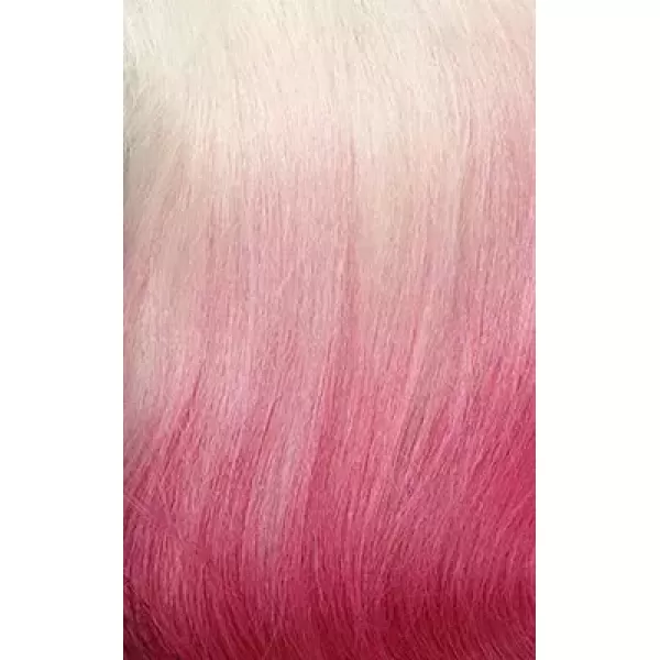 imageSensationnel Vice lace front wigs  unit 10 5 inch Deep part synthetic wig preplucked hairline  Vice unit 10 1 JETBLACKLT613PINK