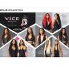 imageSensationnel Vice Synthetic HD Lace Front Wig  VICE UNIT 9 1B Off BlackTopBottom Mix DarkBrown  LightAuburn T230