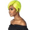 imageSensationnel Lace Front Wig Empress Edge Shear Muse Cali 2NEON LIME