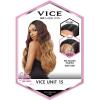 imageSensationnel Vice Lace Front Wigs  5 inch Deep part synthetic wig preplucked hairline  VICE Unit 15 T4CHESTNUTBLONDEFUCHSIA