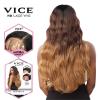 imageSensationnel Vice Lace Front Wigs  5 inch Deep part synthetic wig preplucked hairline  VICE Unit 15 T4CHESTNUTBLONDEFUCHSIA
