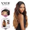 imageSensationnel Vice Lace Front Wigs  5 inch Deep part synthetic wig preplucked hairline  VICE Unit 15 T4CHESTNUTBLONDEFUCHSIA