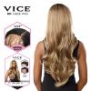 imageSensationnel Vice Lace front wig  HD Transparent Lace Preplucked Hairline with Babyhair 5 Inch Deep Part  Vice Unit 14 2 183 ouncesLT613BLUE