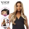 imageSensationnel Vice Lace front wig  HD Transparent Lace Preplucked Hairline with Babyhair 5 Inch Deep Part  Vice Unit 14 2 183 ouncesLT613BLUE