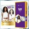 imageSensationnel Butta Lace Front Wigs  human hair blend glueless water wave 12 extra wide 5 inch part preplucked hairline  Butta Wet and Wavy look HHM Water wave 12 Inch 1 JETBLACKBALAYAGEMOCHA
