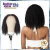 imageSensationnel Butta Lace Front Wigs  human hair blend glueless water wave 12 extra wide 5 inch part preplucked hairline  Butta Wet and Wavy look HHM Water wave 12 Inch 1 JETBLACKBALAYAGEMOCHA