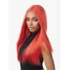imageSensationnel Shear Muse Empress HD Lace Front Wig  TAKEISHA ColorCRIMSONREDCARROT RED