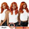 imageSensationnel Shear Muse lace wig  shayla deep lace hand tied parting synthetic prestyled wig  Shear muse shayla REDCOPPERCHOCOLATECOPPER