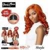 imageSensationnel Shear Muse lace wig  shayla deep lace hand tied parting synthetic prestyled wig  Shear muse shayla REDCOPPERCHOCOLATECOPPER
