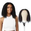 imageSensationnel Butta Lace Front Wigs  human hair blend glueless water wave 12 extra wide 5 inch part preplucked hairline  Butta Wet and Wavy look HHM Water wave 12 Inch 1 JETBLACKBALAYAGEGOLD