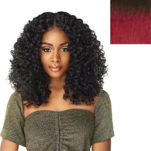 imageSensationnel Butta lace front wigs  butta unit 5 glueless extra wide 5 inch deep part synthetic wig preplucked hairline hd lace with babyhair  Butta unit 5 T4WINET4WINE