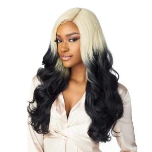 imageSensationnel Lace Front Wig Empress Edge Shear Muse Kanesha 1Jet Black 1
