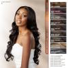 imageSensationnel Bare Lace YPart Front Wigs  Bilany glueless wide 5 inch deep part lace synthetic with preplucked Non lifting 2040 larger grid thinner lace  BareLace YPart Bilany 1B OFFBLACK1 JETBLACK