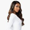 imageSensationnel Butta Lace Human Hair Blend  Glam Wave 24 in ColorBALAYAGECARAMELT4CHESTNUTBLONDE