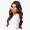 imageSensationnel Butta Lace Human Hair Blend  Glam Wave 24 in ColorBALAYAGECARAMELT4CHESTNUTBLONDE