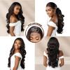 imageSensationnel Bare Lace 13x6 wigs  Unit 8 Glueless synthetic with 180 degree preplucked hairline Non lifting 2040 larger grid thinner lace  BareLace unit 8 1 JETBLACK1 JETBLACK