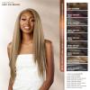 imageSensationnel Bare Lace YPart Front Wigs  Analia glueless wide 5 inch deep part lace synthetic with preplucked Non lifting 2040 larger grid thinner lace  BareLace YPart Analia 1B OFFBLACK1 JETBLACK