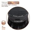 imageSensationnel Bare Lace YPart Front Wigs  Casia glueless wide 5 inch deep part lace synthetic with preplucked Non lifting 2040 larger grid thinner lace  BareLace YPart Casia 1B OFFBLACK2 DARKBROWN
