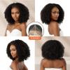 imageSensationnel Bare Lace YPart Front Wigs  Casia glueless wide 5 inch deep part lace synthetic with preplucked Non lifting 2040 larger grid thinner lace  BareLace YPart Casia 1B OFFBLACKSHBERRY