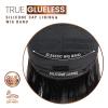 imageSensationnel Bare Lace YPart Front Wigs  Casia glueless wide 5 inch deep part lace synthetic with preplucked Non lifting 2040 larger grid thinner lace  BareLace YPart Casia 1B OFFBLACKSHBERRY