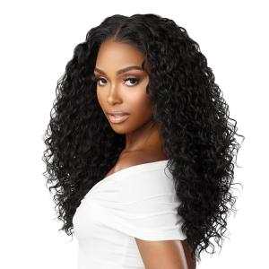imageSensationnel Bare Lace 13x6 wigs  Unit 2 Glueless synthetic with 180 degree preplucked hairline Non lifting 2040 larger grid thinner lace  BareLace unit 2 1 JETBLACK1 JETBLACK