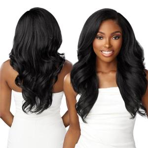imageSensationnel Bare Lace YPart lace Wigs  Barelace Genn glueless lace synthetic with preplucked hairline Non lift 2040 lace  BareLace YPart Genn 1 JETBLACKSHLIGHTASHBROWN