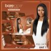 imageSensationnel Barelace full lace wigs  unit 1 glueless hand tied human hair blend with preplucked hairline 2040 larger grid thinner lace  HHM Bare lace full lace unit 1 1B OFFBLACK1 JETBLACK