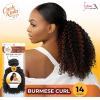 imageSensationnel CKCO bundle weave hair  burmese curl synthetic weaving and sew in and pony tail styles  Curls kinks and co burmese curl 1 pack 20 inch 4 MEDBROWN1B OFFBLACK