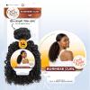 imageSensationnel CKCO bundle weave hair  burmese curl synthetic weaving and sew in and pony tail styles  Curls kinks and co burmese curl 1 pack 20 inch 4 MEDBROWN4 MEDBROWN