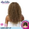 imageSensationnel Dashly lace front wig  unit 47 hand tied ear to ear soft lace synthetic wig 5 inch deep part  Dashly lace unit 47 FLAMBOYAGEBLONDE1 JETBLACK