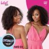 imageSensationnel Instant weave half wig  iwd 22 synthetic half wig or updo cap with adjustable drawstring for seamless hair blending  Instant weave drawstring 22 TH2COPPERTH2COPPER