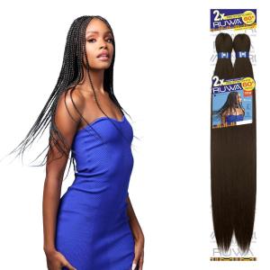 imageSensationnel Ruwa prestretched braiding hair  2x ruwa 30inch water repellent kanekalon fiber fast dry synthetic braid in hair extensions  2x Ruwa 30 inch 1 pack 350 COPPERREDRED