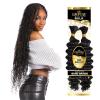imageSensationnel Empire bulk hair braiding  deep bulk 22inch human hair boho braids with for knotless box or curly loose wave  HH Empire deep bulk 22inch 1B OFFBLACKBG BURGUNDY
